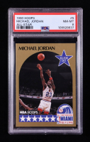 Michael Jordan 1990-91 Hoops #5 AS SP (PSA 8) at PristineAuction.com