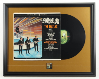 The Beatles "Something New" Custom Framed Vintage Vinyl LP Album with Record & Release Pin at PristineAuction.com