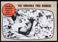 Carl Yastrzemski 1968 Topps #152 World Series Game 2 at PristineAuction.com