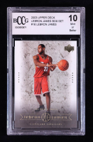 LeBron James 2003 Upper Deck LeBron James Box Set #16 RC / The Magic Touch (BCCG 10) at PristineAuction.com