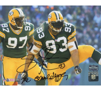 Gilbert Brown Signed Packers 8x10 Photo Inscribed "The Gravedigger" (Radtke) at PristineAuction.com