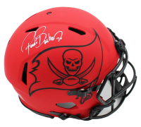 Ronde Barber Signed Buccaneers Full-Size Authentic On-Field Rave Alternate Speed Helmet (Beckett) at PristineAuction.com