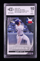 Bobby Witt Jr. 2020 Leaf Special Release Rookie Exclusive Flag #FL04 RC (BCCG 10) at PristineAuction.com