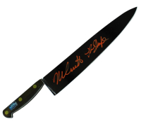 Nick Castle Signed "Halloween" Steel Butcher Knife Inscribed "The Shape" (Radtke) at PristineAuction.com