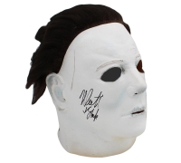 Nick Castle Signed "Halloween" Michael Myers Mask Inscribed "The Shape" (Radtke) at PristineAuction.com