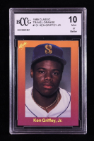 Ken Griffey Jr. 1989 Classic Travel Orange #131 RC (BCCG 10) at PristineAuction.com