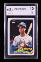 Ken Griffey Jr. 1989 Topps Traded #41T RC (BCCG 10) at PristineAuction.com