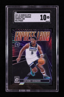 Anthony Edwards 2023-24 Donruss Optic Express Lane Holo #24 (SGC 10) at PristineAuction.com