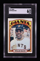 Willie Mays 1972 Topps #49 (SGC 6) at PristineAuction.com