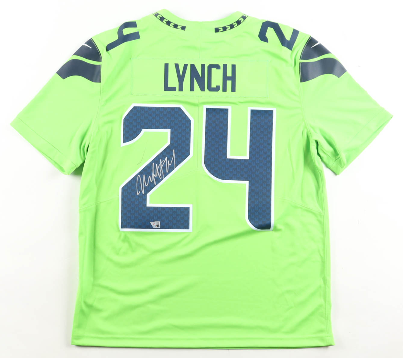 Marshawn Lynch Signed Seahawks Nike Authentic Jersey (Fanatics) at PristineAuction.com Marshawn Lynch Signed Seahawks Nike Authentic Jersey (Fanatics) at PristineAuction.com