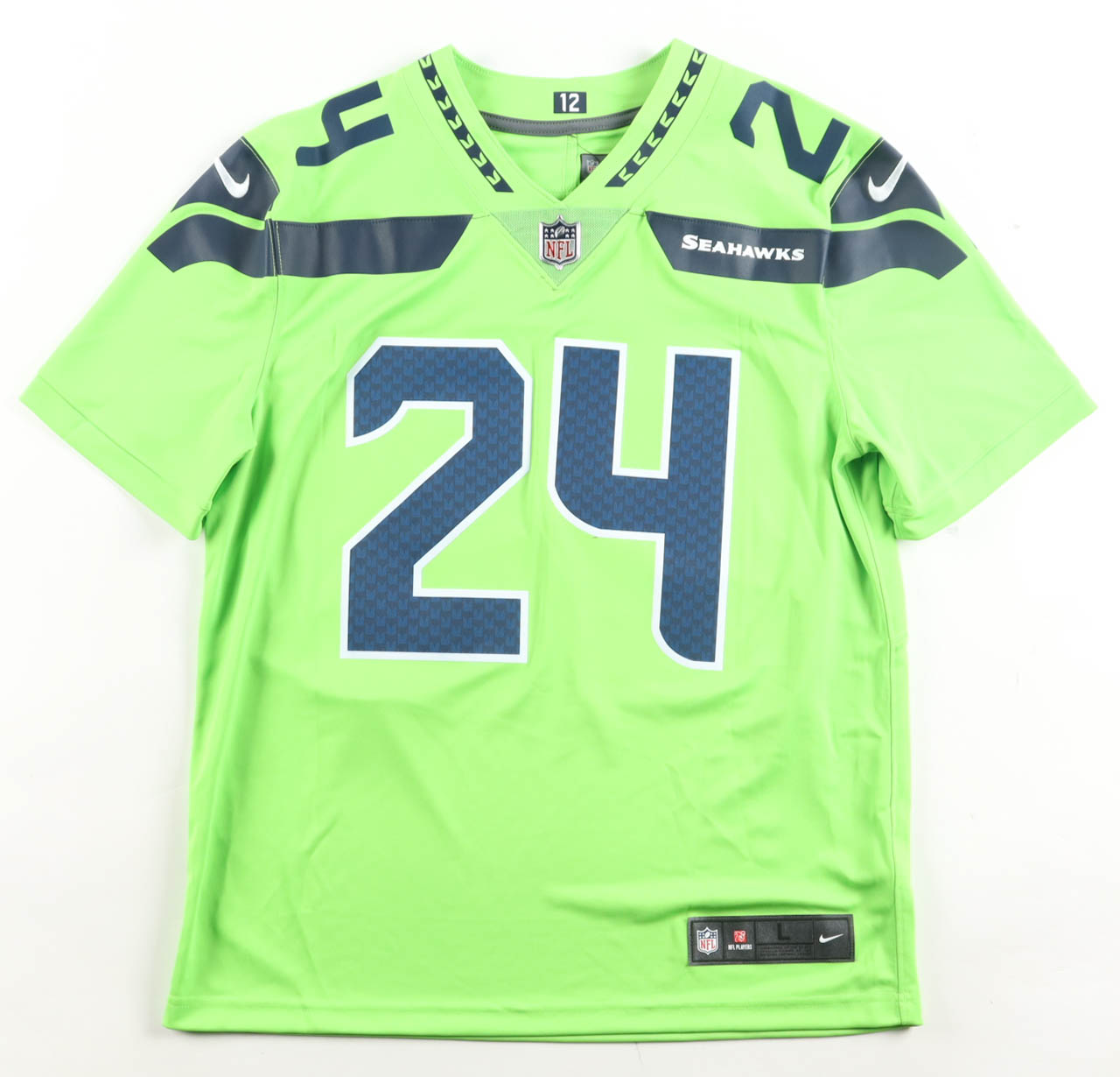 Marshawn Lynch Signed Seahawks Nike Authentic Jersey (Fanatics) at PristineAuction.com Marshawn Lynch Signed Seahawks Nike Authentic Jersey (Fanatics) at PristineAuction.com