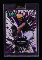 Paul Skenes 2024 Wild Card Splat Purple Rainbow Foil #SBPUR01PS #4/8 RC at PristineAuction.com