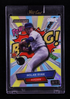 Nolan Ryan 2024 Wild Card Alumination Comix Bang White/Blue/Yellow Holo #ACNR #6/12 at PristineAuction.com