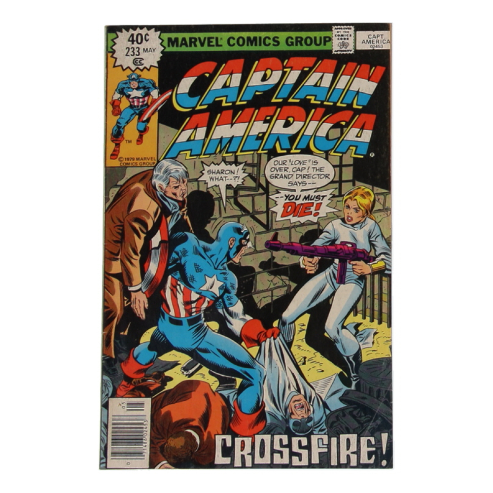 1979 "Captain America" Issue #233 Marvel Comic Book at PristineAuction.com