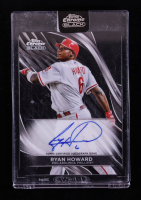 Ryan Howard 2024 Topps Chrome Black Autographs #CBARH at PristineAuction.com