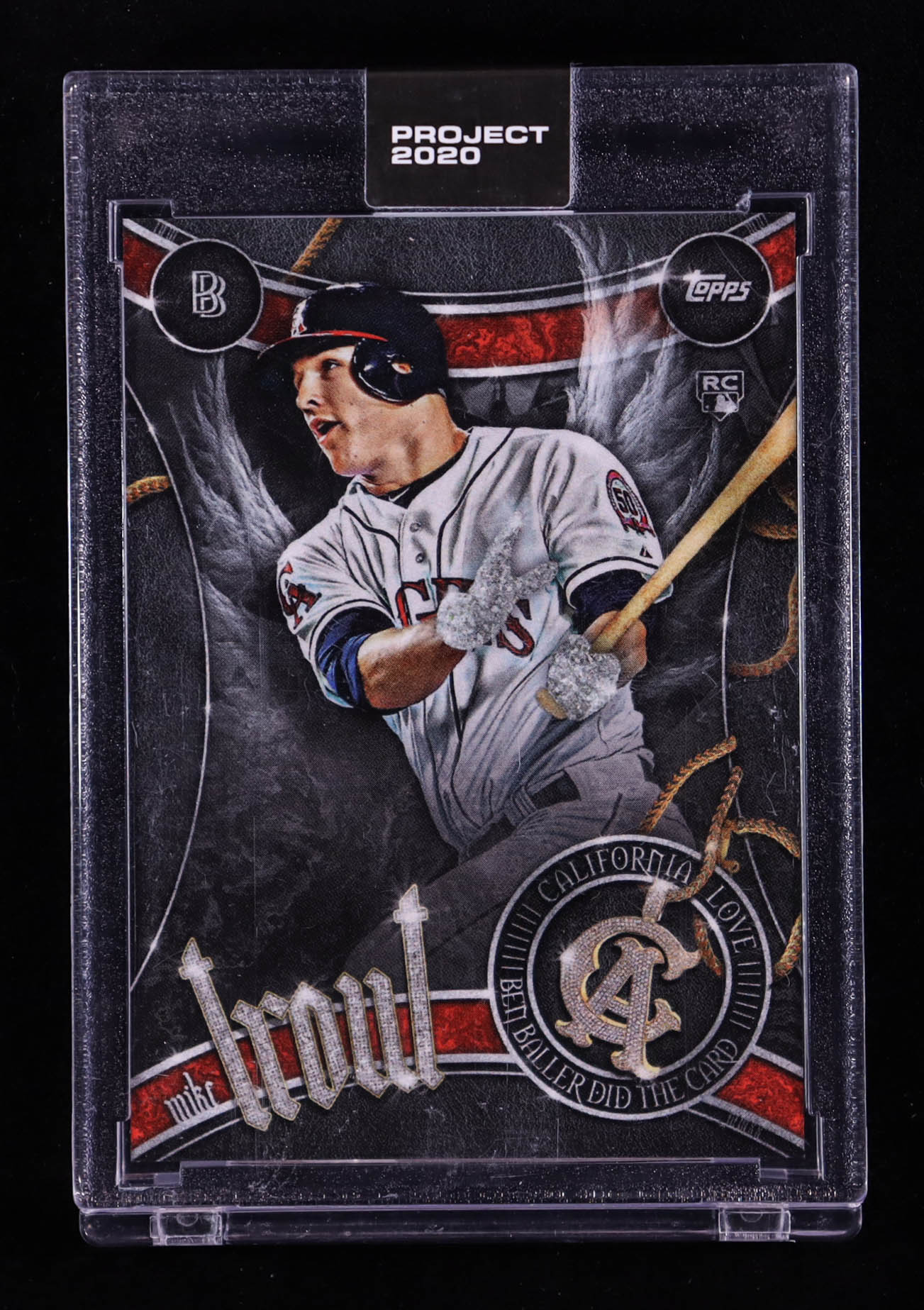 Mike Trout 2020 Topps Project 2020 #51 / Ben Baller at PristineAuction.com Mike Trout 2020 Topps Project 2020 #51 / Ben Baller at PristineAuction.com