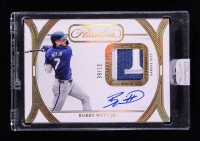 Bobby Witt Jr. 2024 Panini Flawless Horizontal Prime Patch Autograph Gold #13 #09/10 at PristineAuction.com