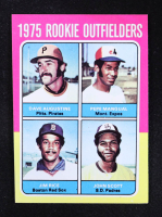 Dave Augustine / Pepe Mangual / Jim Rice / John Scott 1975 Topps #616 Rookie Outfielders RC at PristineAuction.com