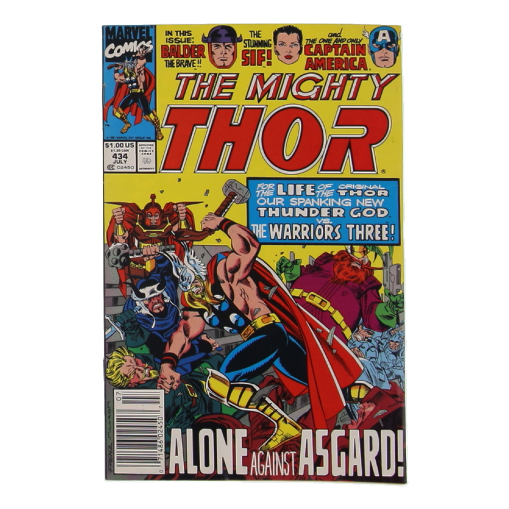 1991 "The Mighty Thor" Issue #434 Marvel Comic Book at PristineAuction.com