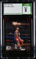 LeBron James 2007-08 Topps 50th Anniversary #23 (CSG 8) at PristineAuction.com