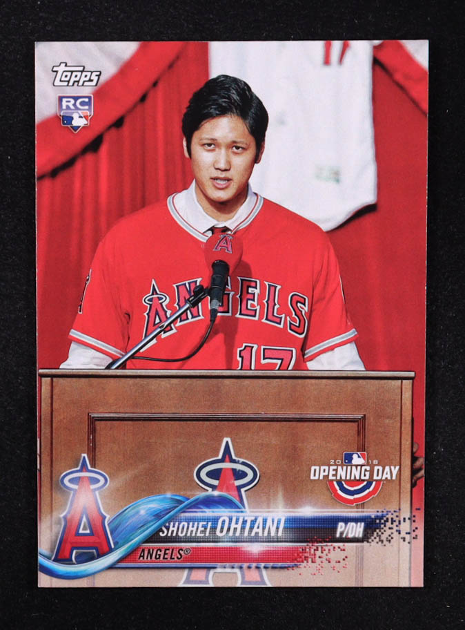 Shohei Ohtani 2018 Topps Opening Day #200 RC at PristineAuction.com Shohei Ohtani 2018 Topps Opening Day #200 RC at PristineAuction.com