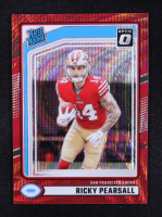 Ricky Pearsall 2024 Donruss Optic Rated Rookies Preview Red Pandora #318 RR RC at PristineAuction.com