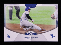 Shohei Ohtani 2024 Topps 50/50 Ohtani #58 at PristineAuction.com