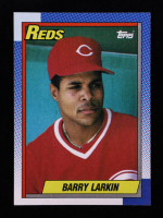 Barry Larkin 1990 Topps #10 at PristineAuction.com