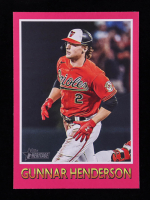 Gunnar Henderson 2024 Topps Heritage '75 Baseball Sensations #75BS12 at PristineAuction.com