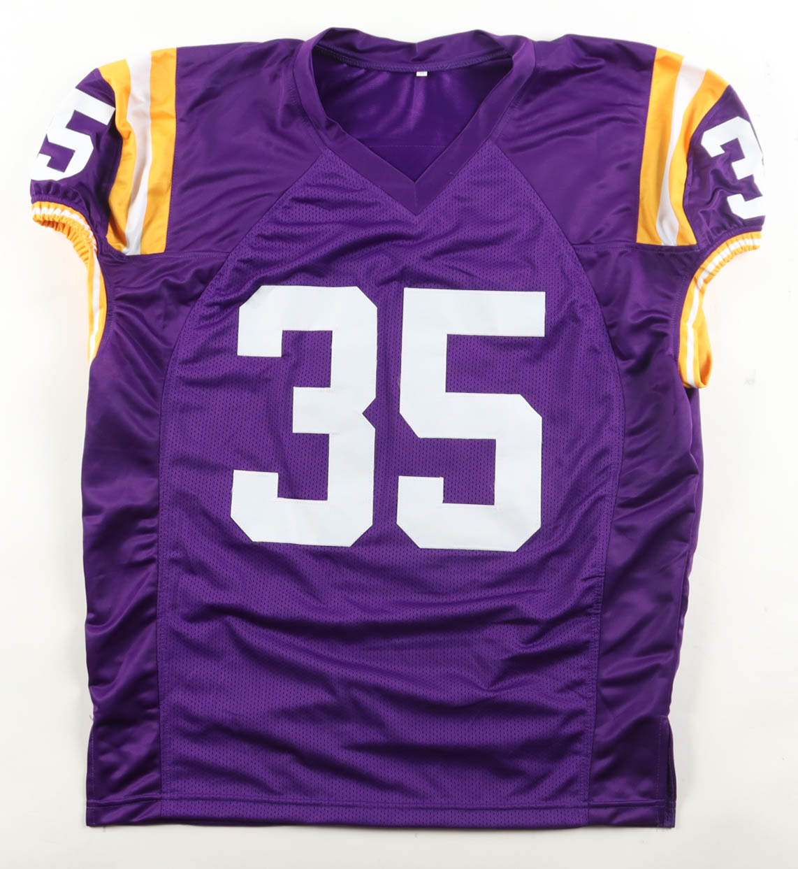 Sai'vion Jones Signed Jersey Inscribed "Geaux Tigers!" (Beckett) at PristineAuction.com Sai'vion Jones Signed Jersey Inscribed "Geaux Tigers!" (Beckett) at PristineAuction.com
