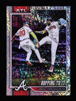 Ronald Acuna Jr. / Marcell Ozuna 2026 Topps Silver Crackle Foil #118 at PristineAuction.com