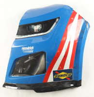 Kyle Larson Race-Used 2024 EchoPark Speedway 2 #5 HendrickCars.com Left Nose Partial Car Piece (Hendrick Motorsports) at PristineAuction.com