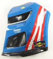 Kyle Larson Race-Used 2023 Dover Motor Speedway #5 HendrickCars.com Left Nose Partial Car Piece (Hendrick Motorsports) at PristineAuction.com