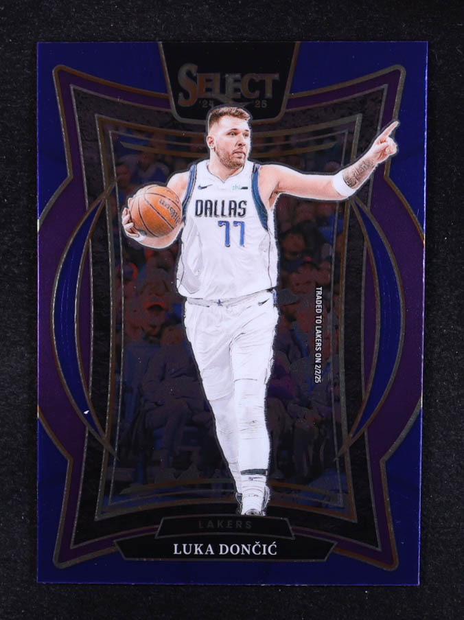 Luka Doncic 2024-25 Select Blue #56 at PristineAuction.com Luka Doncic 2024-25 Select Blue #56 at PristineAuction.com