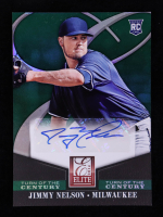 Jimmy Nelson 2014 Elite Turn of the Century Autographs #49 RC at PristineAuction.com