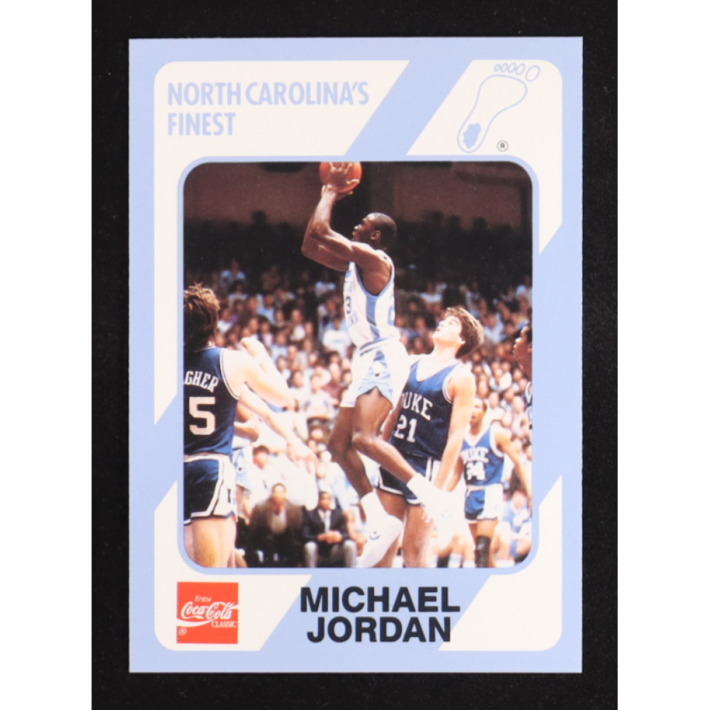 Michael Jordan 1989 North Carolina's Finest Collegiate Collection #18 at PristineAuction.com