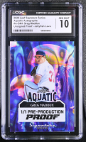 Greg Maddux 2025 Leaf Signature Series Aquatic Autographs Unsigned Proof - Jellyfish Lava #AGM1 (CGC 10) at PristineAuction.com