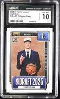 Cooper Flagg 2025-26 Panini Instant Draft Night #NBADN1 RC (CGC 10) at PristineAuction.com