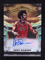 Artis Gilmore 2024-25 Topps Inception Memory Lane Marks Autographs Holo Gold #MLMAG #49/50 at PristineAuction.com