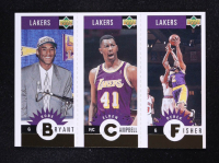 Kobe Bryant RC / Elden Campbell / Derek Fisher RC 1996-97 Collector's Choice Los Angeles Lakers #L1 at PristineAuction.com