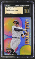 Aaron Judge 2024 Topps Chrome All-Etch #CA6 (CGC 10 | Pristine Black Label) at PristineAuction.com