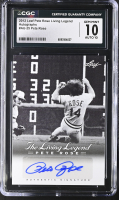 Pete Rose 2012 Leaf Pete Rose Living Legend Autographs #AU25 (CGC 10 | Autograph Grade 10) at PristineAuction.com