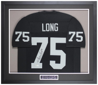 Howie Long Signed Custom Framed Jersey Display (Beckett) at PristineAuction.com