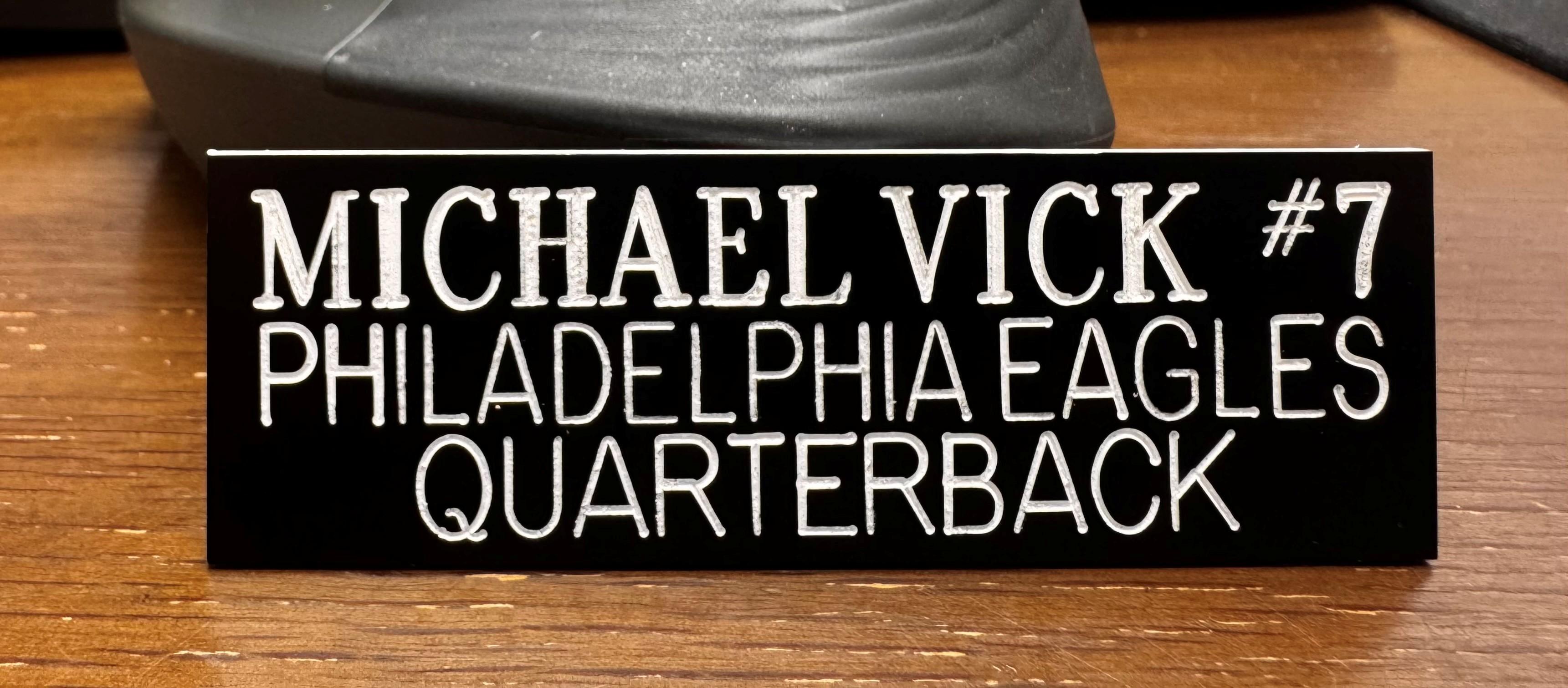 Michael Vick Signed Custom Framed Jersey Display (Beckett) at PristineAuction.com Michael Vick Signed Custom Framed Jersey Display (Beckett) at PristineAuction.com