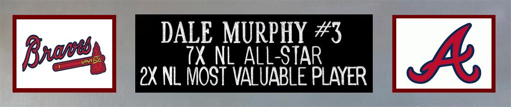 Dale Murphy Signed Custom Framed Jersey Display Inscribed "NL MVP 82, 83" (Beckett) at PristineAuction.com Dale Murphy Signed Custom Framed Jersey Display Inscribed "NL MVP 82, 83" (Beckett) at PristineAuction.com
