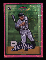 Aaron Judge 2019 Donruss Nicknames Pink Firework #1 at PristineAuction.com