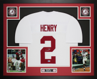 Derrick Henry Signed Custom Framed Jersey Display (Beckett) at PristineAuction.com