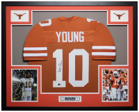 Vince Young Signed Custom Framed Jersey Display Inscribed "'05 Nat'l Champs" (Beckett) at PristineAuction.com