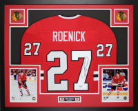 Jeremy Roenick Signed Custom Framed Jersey Display (Beckett) at PristineAuction.com