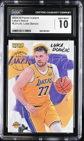 Luka Doncic 2024-25 Panini Instant Lakers Debut #LDLAL (CGC 10) at PristineAuction.com